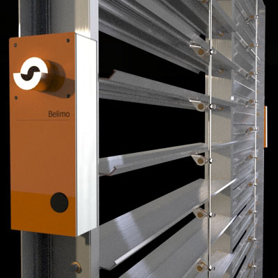 2 section VCD with Belimo actuators